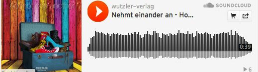 Hörprobe zu "Nehmt einander an"